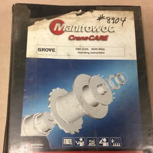 Grove Manitowoc GMK 6220L GRU FUORISTRADA MANUALE DI GUIDA MANUALE DI FUNZIONAMENTO - Foto 1 di 6