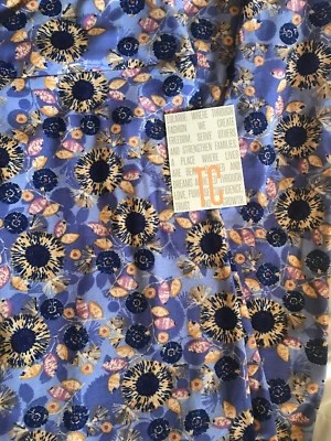 Lularoe TC Leggings Altos Curvilíneos Púrpura Sólido Girasol Floral Difícil de Encontrar Unicornio Nuevos 🌺 Foto 1 de 4