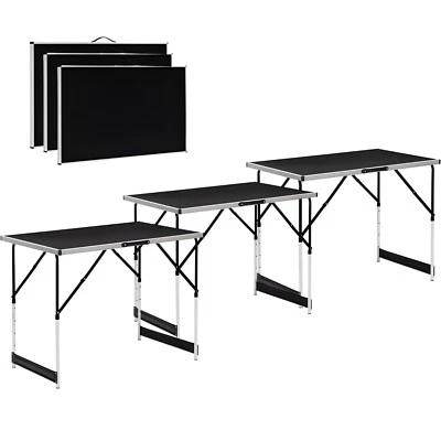 DIVID® Multifunktionstisch 3-Teilig, Campingtisch, Tapeziertisch - Bild 1 von 4