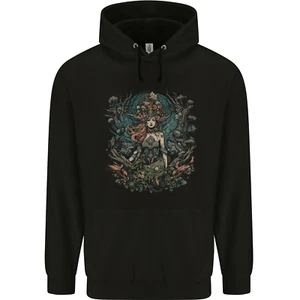 Queen of Nature Fantasy Pagan Childrens Kids Hoodie - Picture 1 of 3