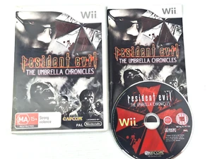 Resident Evil: Umbrella Chronicles Nintendo Wii Game With Manual PAL - OZ SELLER - Picture 1 of 2