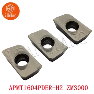 10PCS 25R0.8 APKT/APMT1604PDER-DP Carbide milling insert For 400R milling cutter - Picture 1 of 10