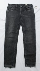We The Free By Free People Womens Low Rise Skinny Jeans AP2 Galaxy Black Size 28 - Picture 1 of 6