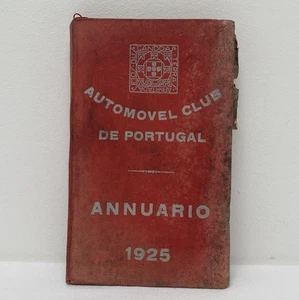 Vintage Portuguese Automóvel Clube de Portugal ACP Annuario 1925 booklet book - Picture 1 of 15