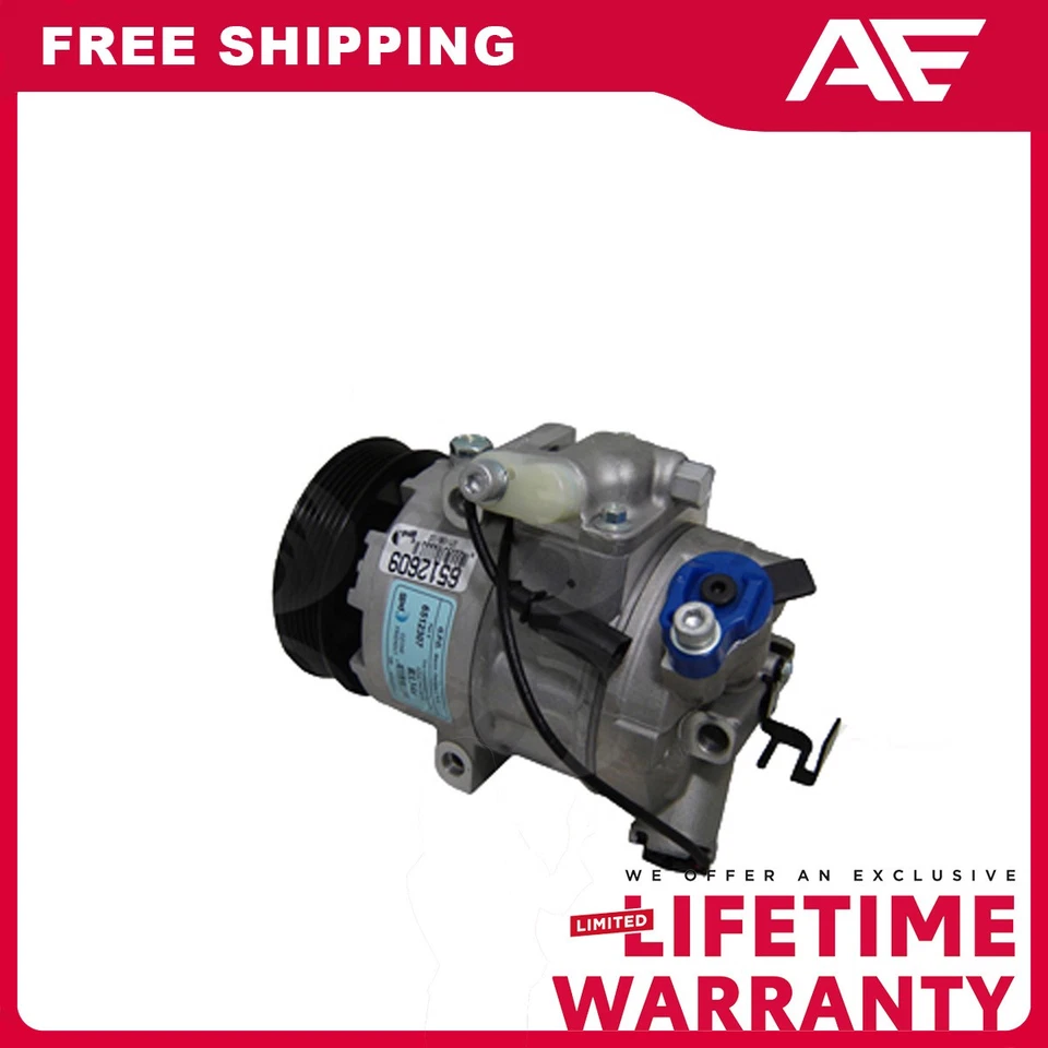 Compresor de aire acondicionado para Volkswagen Jetta Passat GTI CC Eos Golf 2005-2014 Audi A3 TT Foto 1 de 1