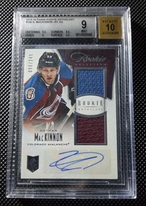 NATHAN MACKINNON 2013 ROOKIE ANTHOLOGY RPA /249 BGS 9/AUTO 10 #126 - Picture 1 of 2