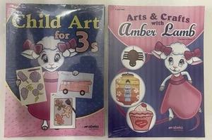 Abeka 2 Books Loose Child Art Crafts 3's 2's Amber Lamb Homeschool New & Sealed - Picture 1 of 4