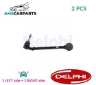 LH RH TRACK CONTROL ARM PAIR FRONT LOWER REAR TC5658 DELPHI 2PCS NEW