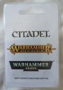 Citadel Warhammer 40k Caballeros Grises Hermano Capitán - Nuevo Paquete Blister Aplastado - Imagen 1 de 4