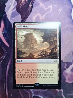 Arid Mesa - MTG - Modern Masters 2017 - Rare - Lightly Played - Image 1 of 4