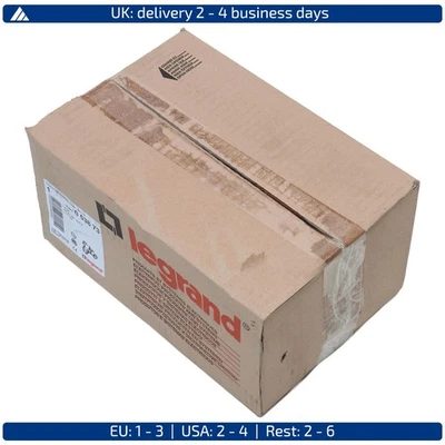 0 538 73 LEGRAND, 0 538 73 Legrand Hypra IP44 Red 63A 415V Angled Power Plug,... - Image 1 of 4