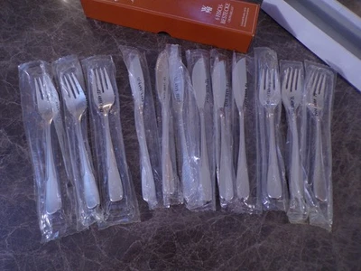 WMF Modell BAMBERG Fischbesteck 6 Personen 12 Teile Cromargan TOP OVP! - Bild 1 von 4