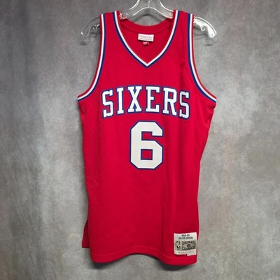 Camiseta deportiva para hombre Mitchell & Ness HWC NBA Philadelphia 76ers Julius Erving Dr. J 6 M Foto 1 de 4