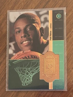 1998-99 Upper Deck SPx Finite Paul Pierce Rookie RC Celtics /2500 - Image 1 of 2