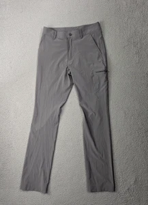 Pantalones Columbia punta estrecha para hombre 30x34 gris senderismo aire libre elásticos - Imagen 1 de 12