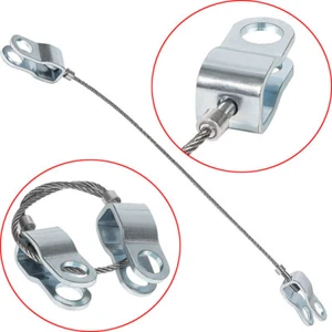 15146196 Stainless Steel Hood Open Check Cable Fits for GM Hummer H2 2003-2009 - Picture 1 of 12