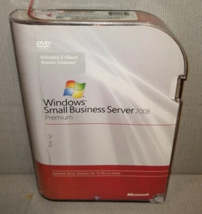 Microsoft Windows Small Business Server 2008 Premium, 5 CAL, T75-02411 - Picture 1 of 4