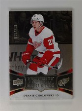 2018-19 UD Upper Deck Ice Exquisite Collection Rookies #R2 Dennis Cholowski /299
