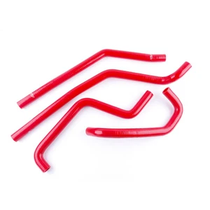 Kit de manguera de radiador de silicona para 08-11 Polaris Ranger RZR800 RZR 800 2009 2010 rojo - Imagen 1 de 6
