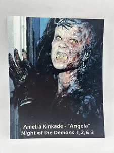 Night Of The Demons 1, 2, 3 10x8.25 Print Postcard Amelia Kinkade Angela - Picture 1 of 2