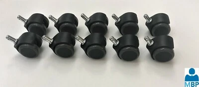 SIEMENS SIRONA KAVO SATTELHOCKER 2er Set Stuhlrollen für Siemens Sirona Kavo Sattelstuhl Dental Arbeitsstuhl