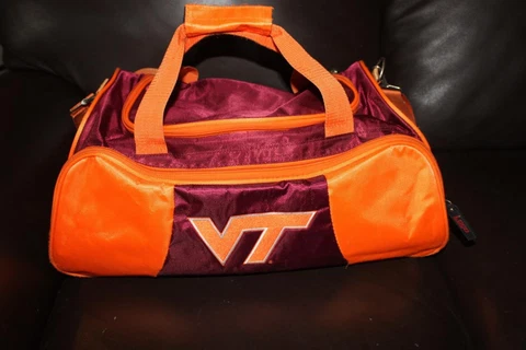 Virginia Tech Hokies Logo Inc. Duffle Travel Bag Cover