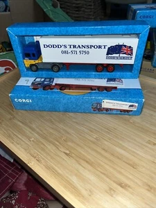 Volvo and Container Trailer Dodds Transport New in Box Ltd Edition 1/64 #15 - Picture 1 of 3
