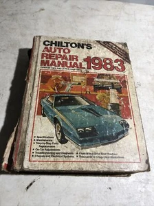 🔥CHILTON'S AUTO REPAIR MANUAL 7200 American Cars From 1976 Thru 1983 Hardcover - Picture 1 of 12
