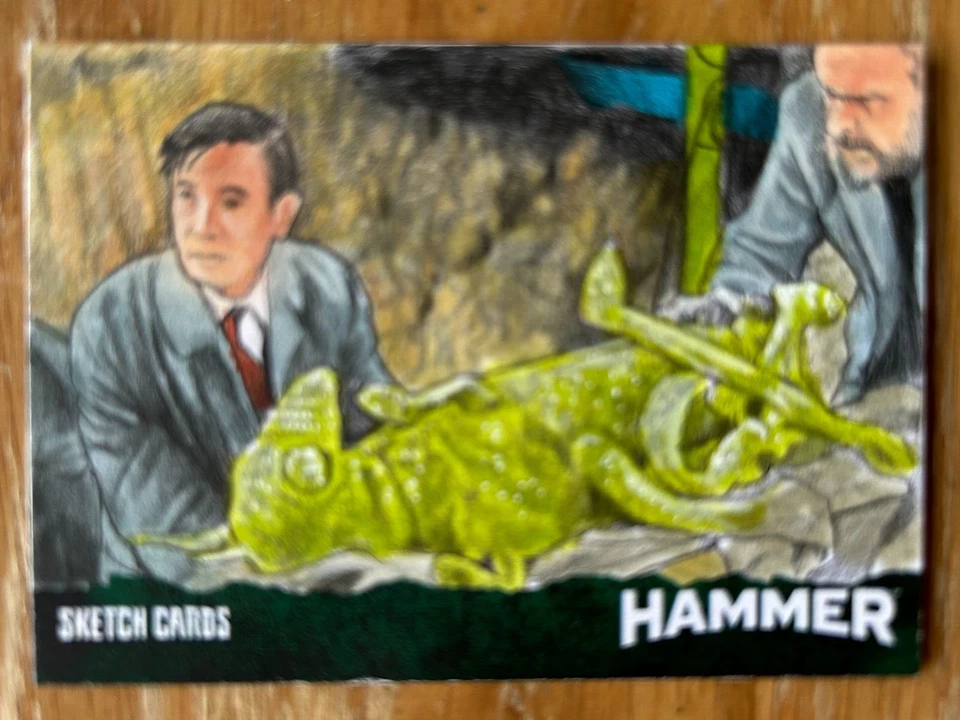 HAMMER SERIES 2 - SEVENTIES SHOCKERS: SKETCH CARD: BY WESTLEY SMITH #2 - Image 1 of 1