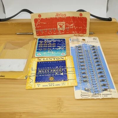 Juegos de gancho y ojo ~ Lotes mixtos ~ 5 paquetes parciales ~ ver descripción para más Foto 1 de 4