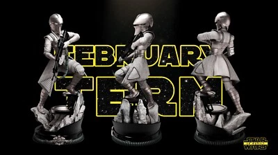 FENNEC SHAND Statue Star Wars Mandalorian Boba Fett Resin Model Kit - Image 1 of 4