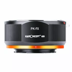 K&F Concept adapter Pro for Pentax K PK lens to Fujifilm Fuji X S10 XT200 XPro3 - Picture 1 of 4