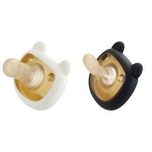 Pacifier 6 Months Anti-Flatulence Food Grade Silicone Toddler Pacifier capable - Picture 1 of 5
