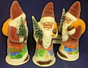 2021 Neu Ino Schaller Bayern Pappmaché German Cambria Weihnachtsmarkt Weihnachtsmann - Bild 1 von 10
