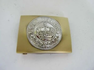 WH Koppelschloß Gott mit Uns Preussen MS für Wehrmacht Koppel Lederkoppel Buckle - Bild 1 von 2