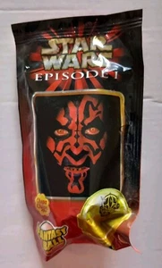 STAR WARS EPISODE 1 Darth Maul CHUPA CHUPS FANTASY BALL Lollipop VINTAGE - Picture 1 of 5