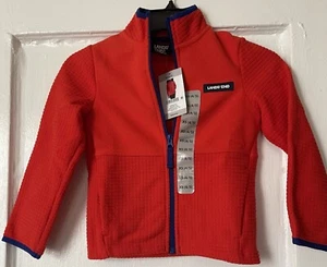 Lands End Fleece Jacket Full Zip Youth Size XS 4/5 - Picture 1 of 8