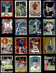 (16) Rare Low Serial Numbered Baseball Card Lot All Cards #/25 or Lower! - Picture 1 of 18