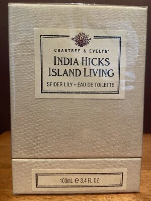 CRABTREE & EVELYN INDIA HICKS ISLAND LIVING SPIDER LILY 3,4 OZ/100 ml Eau De Toilette Spray - Imagem 1 de 4