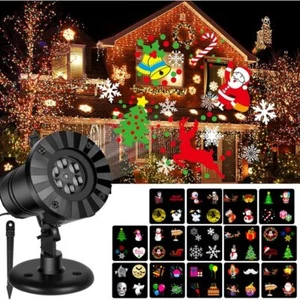 Christmas Halloween Projector Light with 16 Slides for Xmas Birthday Party Decor - Picture 1 of 13