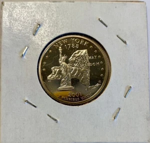 2001 New York Deep Cameo Proof - Picture 1 of 2
