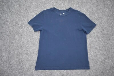 Camisa JF Ferrar Adulto Grande Calce Ajustado Azul Algodón Manga Corta Informal Para Hombre Foto 1 de 4