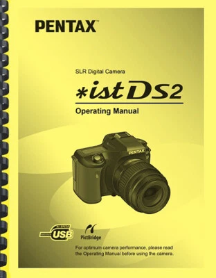 Pentax ist DS2 Digital SLR Camera OWNER'S OPERATING MANUAL  - Image 1 of 4