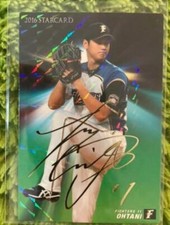 Shohei Ohtani Star Card Gold Foil 2016 Fighters Calbee Japan