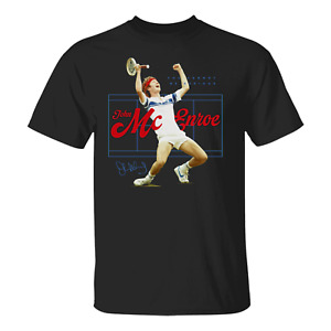 John Mcenroe Tennis Proplayer T-Shirt For Fan