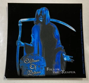 CHILDREN OF BODOM - FOLLOW THE REAPER Music Sticker 10cm x 10cm - Picture 1 of 1