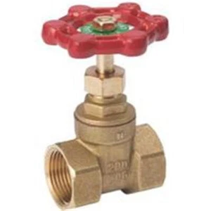 2" BRS THRD Gate Valve - Picture 1 of 1