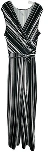 Emma & Michele Jumpsuit Black/White Size XL - Picture 1 of 6