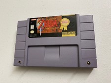 Legend Of Zelda Link To The Past PC Super Nintendo SNES Game Cart Works Tested