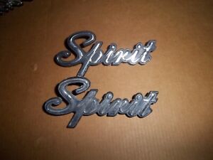 1970'S 1980'S AMC SPIRIT EMBLEMS SCRIPTS
